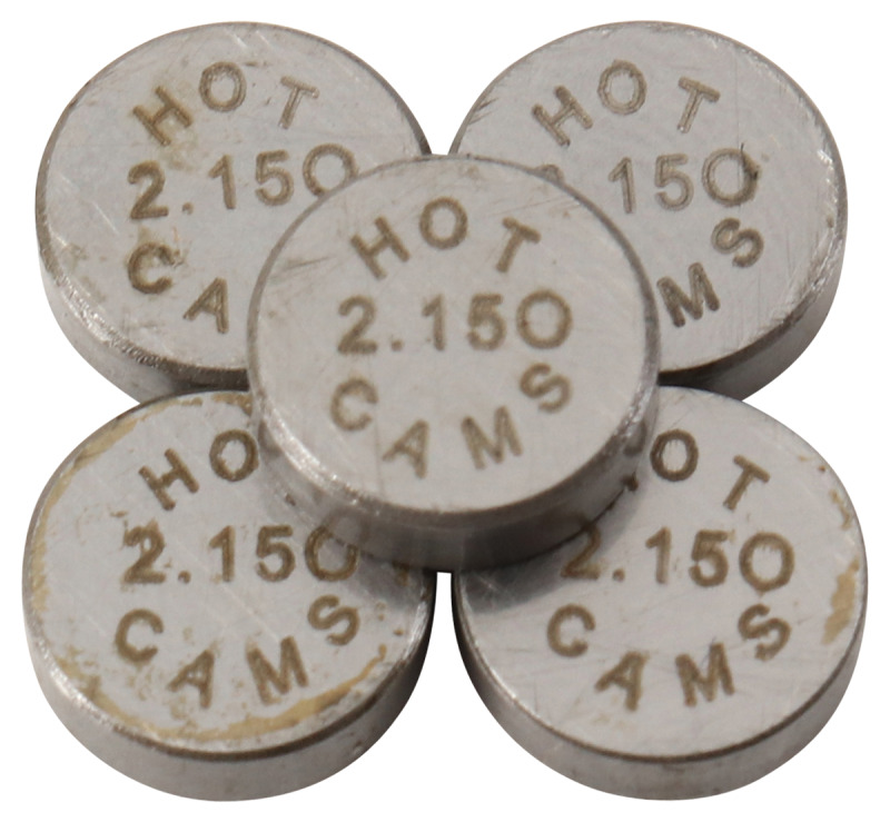 Yamaha WR 250 R Dual Sport Shim Kit - Hot Cams - 2.15mm - 5 Pack - `08-`13